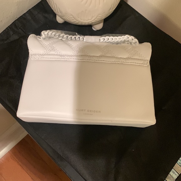 Kurt Geiger London Mini Kensington Drench Leather Shoulder Bag - Picture 7 of 16